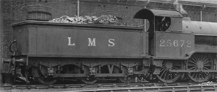 Photo of LMS Locomotive Number 25672